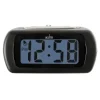 Acctim Clock Radios*12343 Auric Alarm Clock with Blue Backlight - Black