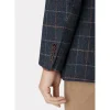 Brook Taverner Coats & Jackets*Aird Harris Tweed Tailored Jacket - Navy Check