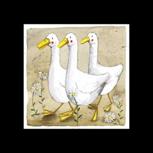 Alex Clark Art Ltd Kitchen And Dining | Tableware*Alex Clark - Dillard, Dudley and Bill Coaster