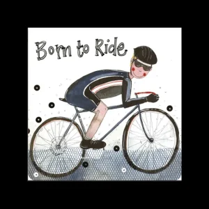 Alex Clark Art Ltd Kitchen And Dining | Tableware*Alex Clark Coaster - Born To Ride