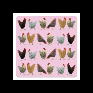 Alex Clark Art Ltd Kitchen And Dining | Tableware*Alex Clark Coaster - Chickens