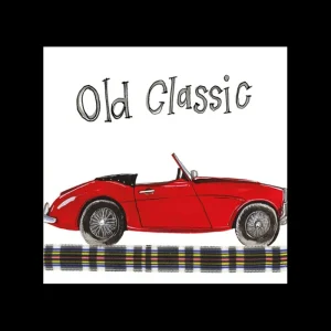 Alex Clark Art Ltd Kitchen And Dining | Tableware*Alex Clark Coaster - Old Classic Car