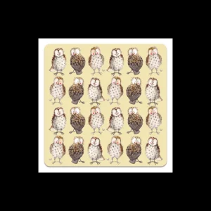 Alex Clark Art Ltd Kitchen And Dining | Tableware*Alex Clark Coaster - Owls