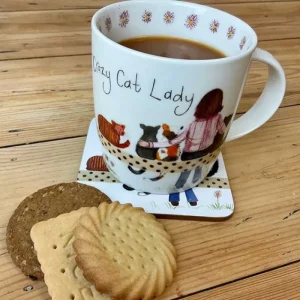 Alex Clark Art Ltd Kitchen And Dining | Mugs*Alex Clark Mug Crazy Cat Lady