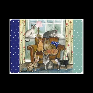 Alex Clark Art Ltd Kitchen And Dining | Tableware*Alex Clark Placemat Cat House