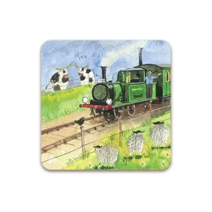 Alex Clark Art Ltd Kitchen And Dining | Tableware*Alex Clark Steam Train Coaster