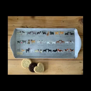 Alex Clark Art Ltd Kitchen And Dining | Tableware*Alex Clark Tray Melamine Medium Dogs