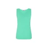 Women Alice Collins T-Shirts*Perfect Plain Vest - Mint Leaf