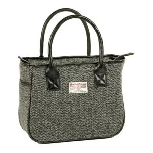 Women Heather Bags & Purses*Amy Harris Tweed Box Tote Bag Black/Grey