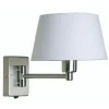 OAKS LIGHTING Indoor*Armada single swing arm light Antique Chrome