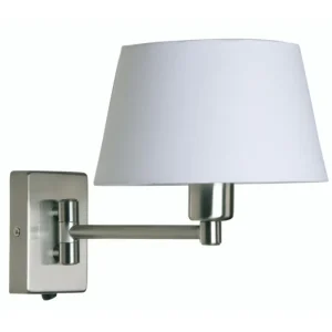 OAKS LIGHTING Indoor*Armada single swing arm light Antique Chrome