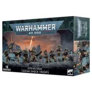Games Workshop Warhammer 40,000*Astra Militarum Cadian Shock Troops