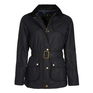 Women J Barbour + Son Ltd Coats & Jackets*Barbour Ambleside Wax Jacket Navy