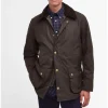 J Barbour + Son Ltd Coats & Jackets*Barbour Ashby Wax Jacket - Olive