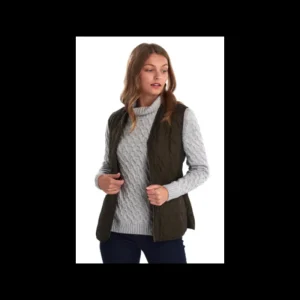 Women J Barbour + Son Ltd Gilets*Barbour Betty Interactive Liner - Olive