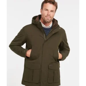 J Barbour + Son Ltd Coats & Jackets*Barbour Brockstone Jacket - Dark Olive