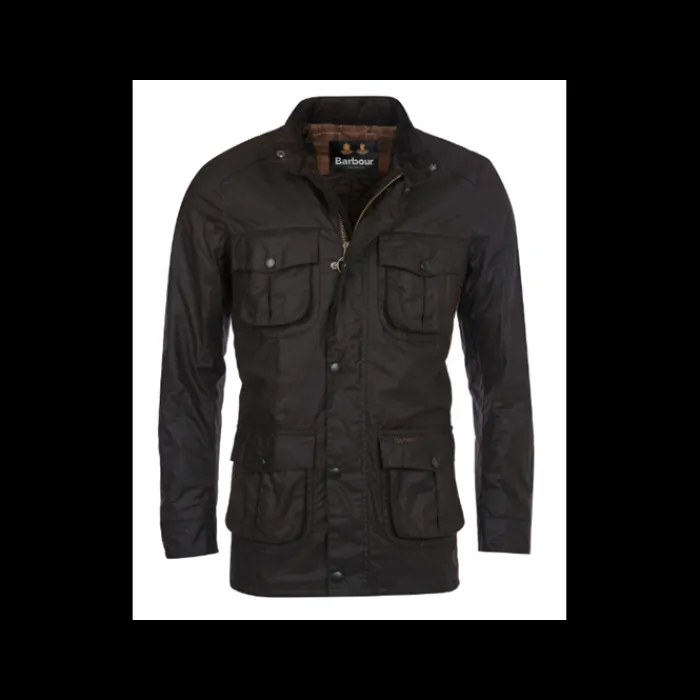 barbour_corbridge_mens_wa_2.webp J Barbour + Son Ltd Coats & Jackets*Barbour Corbridge Men's Wax Jacket - Rustic