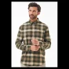 J Barbour + Son Ltd Shirts*Barbour Damfield Shirt - Olive
