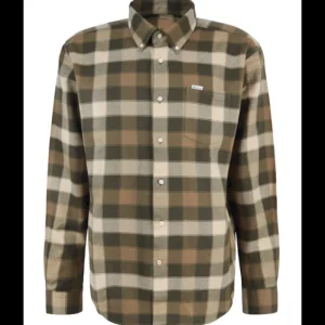 J Barbour + Son Ltd Shirts*Barbour Damfield Shirt - Olive