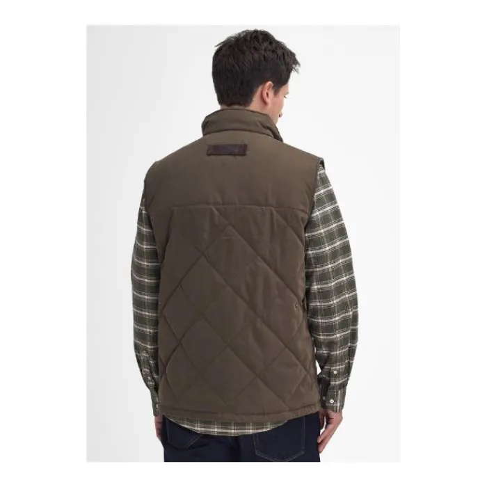 barbour_elter_gilet__oliv_0.webp J Barbour + Son Ltd Gilets*Barbour Elter Gilet - Olive