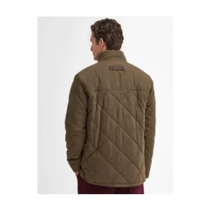 J Barbour + Son Ltd Coats & Jackets*Barbour Elter Quilted Jacket - Dark Olive
