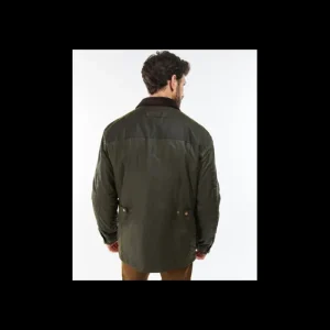 J Barbour + Son Ltd Coats & Jackets*Barbour Findon Men's Wax Jacket - Olive