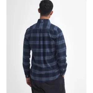 J Barbour + Son Ltd Shirts*Barbour Forestfield Tailored Fit Shirt - Navy