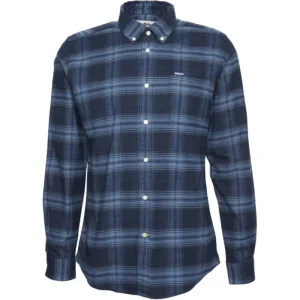 J Barbour + Son Ltd Shirts*Barbour Forestfield Tailored Fit Shirt - Navy