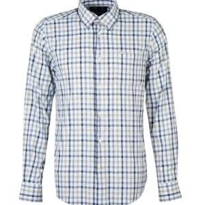 J Barbour + Son Ltd Shirts*Barbour Hallhill Performance Shirt - Sandstone