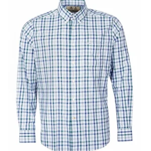 J Barbour + Son Ltd Shirts*Barbour Hallhill Performance Shirt - Green