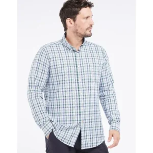 J Barbour + Son Ltd Shirts*Barbour Hallhill Performance Shirt - Green