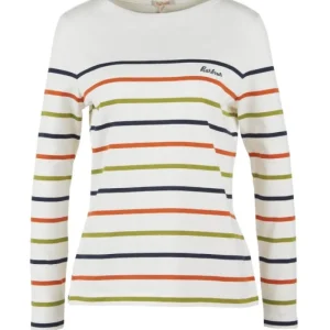 Women J Barbour + Son Ltd T-Shirts*Barbour Hawkins Top - Cloud Stripe
