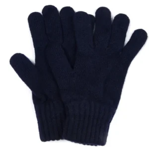 Women J Barbour + Son Ltd Hats, Gloves & Scarves | Accessories*Barbour Lambswool Glove Navy