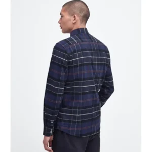 J Barbour + Son Ltd Shirts*Barbour Lutsleigh Shirt - Navy Marl
