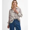 Women J Barbour + Son Ltd Shirts*Barbour Marine Check Shirt - Mahogany