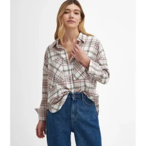 Women J Barbour + Son Ltd Shirts*Barbour Marine Check Shirt - Mahogany