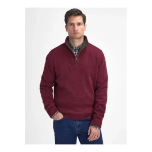 Women J Barbour + Son Ltd Jumpers & Cardigans*Barbour Nelson Essential Half Zip - Port