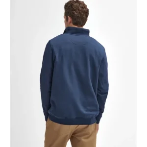 J Barbour + Son Ltd Jumpers & Cardigans*Barbour Nelson Half Zip Sweatshirt - Navy