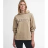 Women J Barbour + Son Ltd Jumpers & Cardigans*Barbour Northumberland Hoodie - White Pepper