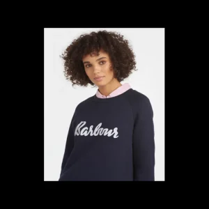 Women J Barbour + Son Ltd Jumpers & Cardigans*Barbour Otterburn Womens Sweatshirt - Navy