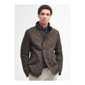 J Barbour + Son Ltd Coats & Jackets*Barbour Powell Quilted Jacket - Olive