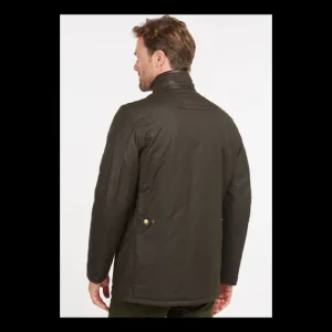J Barbour + Son Ltd Coats & Jackets*Barbour Prestbury Wax Men's Jacket - Olive