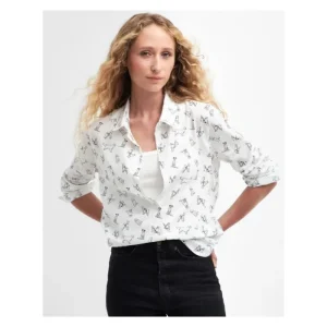 Women J Barbour + Son Ltd Shirts*Barbour Safari Shirt Linear - Dog Print