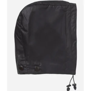 Women J Barbour + Son Ltd Hats, Gloves & Scarves | Hats, Gloves & Scarves*Barbour Waxed Storm Hood - Black