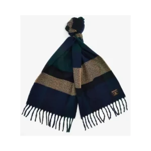 J Barbour + Son Ltd Hats, Gloves & Scarves*Barbour Westerdle Scarf - Green Loch