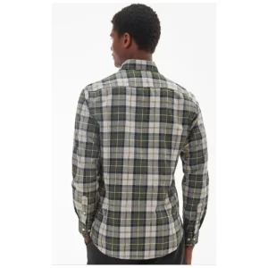 J Barbour + Son Ltd Shirts*Barbour Wetheram Tailored Shirt - Forest Mist