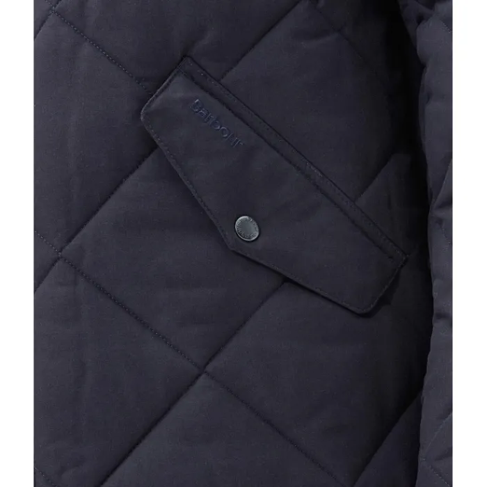 barbour_winter_chelsea_qu_0.webp J Barbour + Son Ltd Coats & Jackets*Barbour Winter Chelsea Quilt Navy