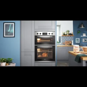 Beko Built In Ovens*CDFY22309X 60cm Built In High Specification RecycledNet Double Oven - Stainless Steel