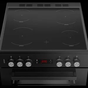 Beko Freestanding Cookers*EDC634K 60cm Double Oven Electric Cooker with Ceramic Hob - Black
