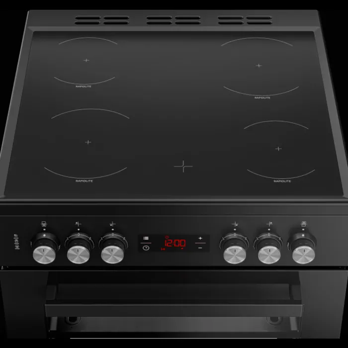 beko_edck_cm_double_oven__2.webp Beko Freestanding Cookers*EDC634K 60cm Double Oven Electric Cooker with Ceramic Hob - Black